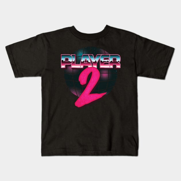 Player [2] has entered the game Kids T-Shirt by DCLawrenceUK